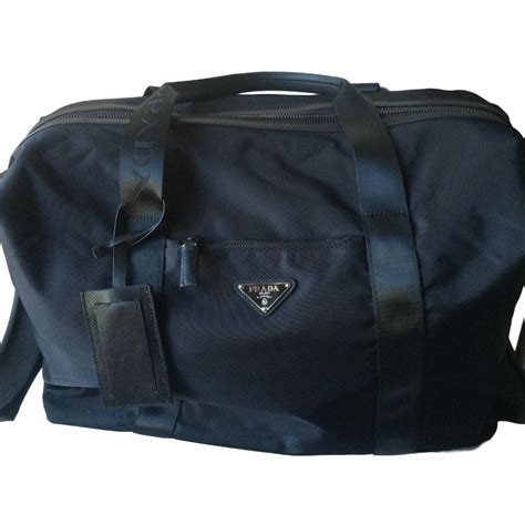 prada men's duffle bag|prada nylon evening bag.